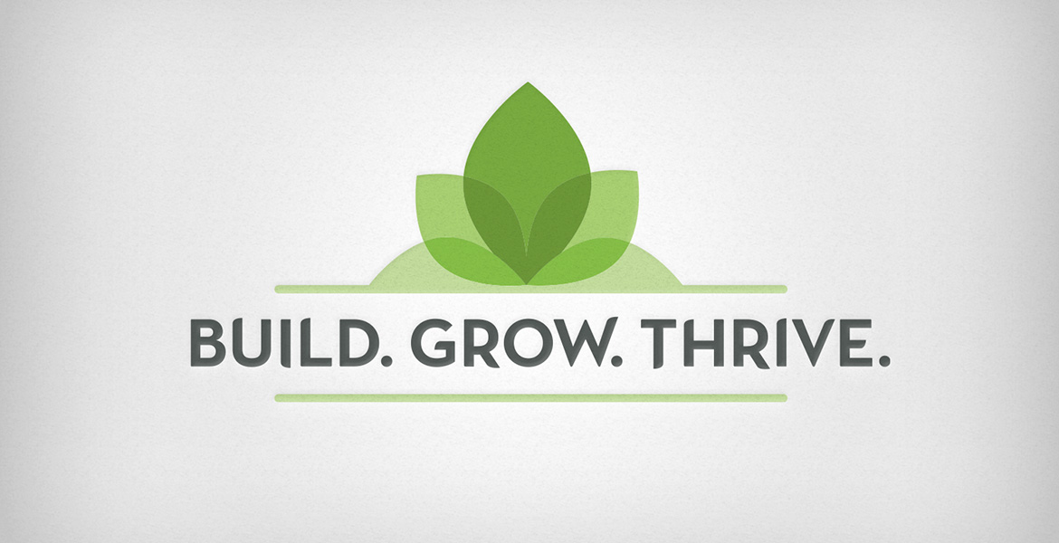 Full color logo for Build Grow Thrive