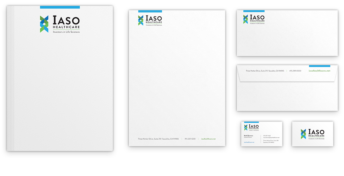 Business collateral for Iaso Healthcare