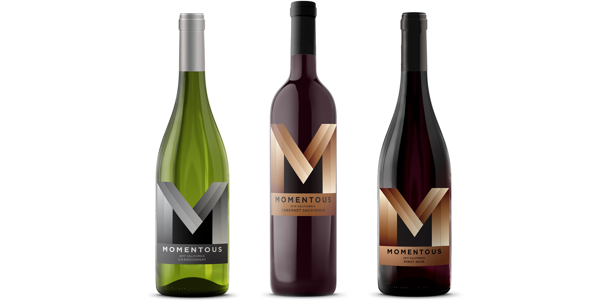 Momentous Wines packaging