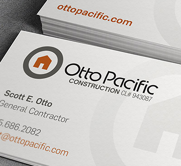 Otto Pacific Construction branding