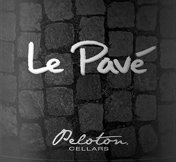 Peloton Cellars 'Le Pave' wine label