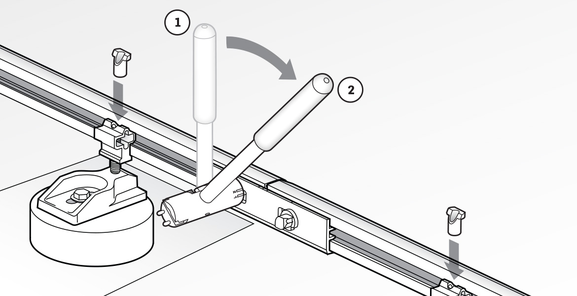 Closeup of technicall illustration for Zep Solar