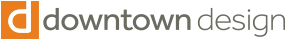 downtown design logo
