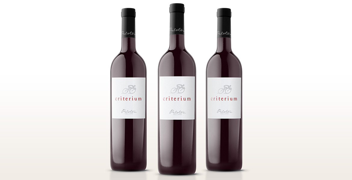 'Criterium' wine bottle