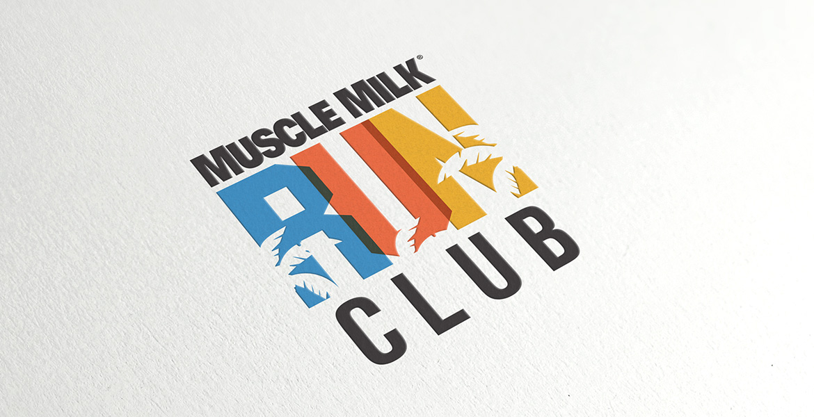 Muscle Milk 'Run Club' logo