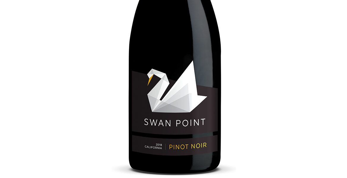 Swan Point wine packaging