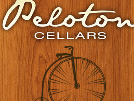 Peloton Cellars branding